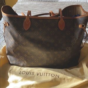 Authentic Louis Vuitton Neverfull GM Tote